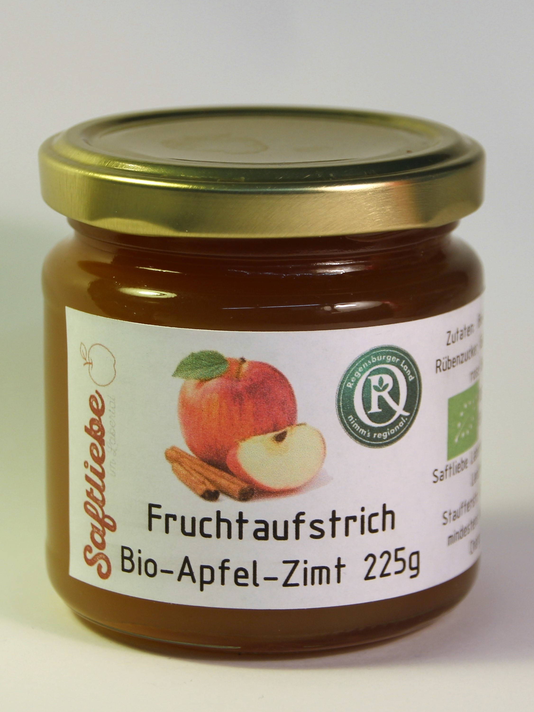Saftliebe Bio-Fruchtaufstrich Apfel-Zimt